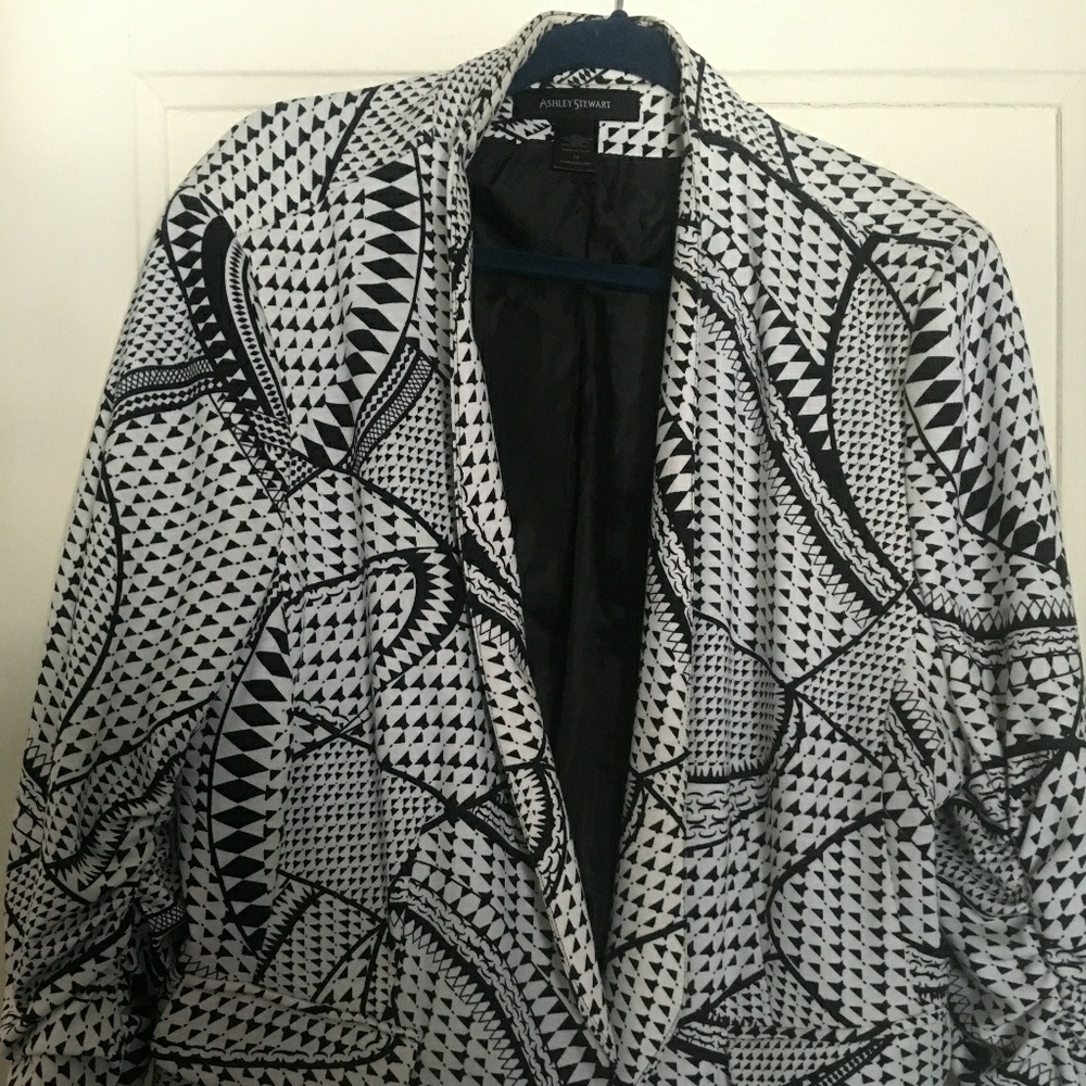 Print Blazer